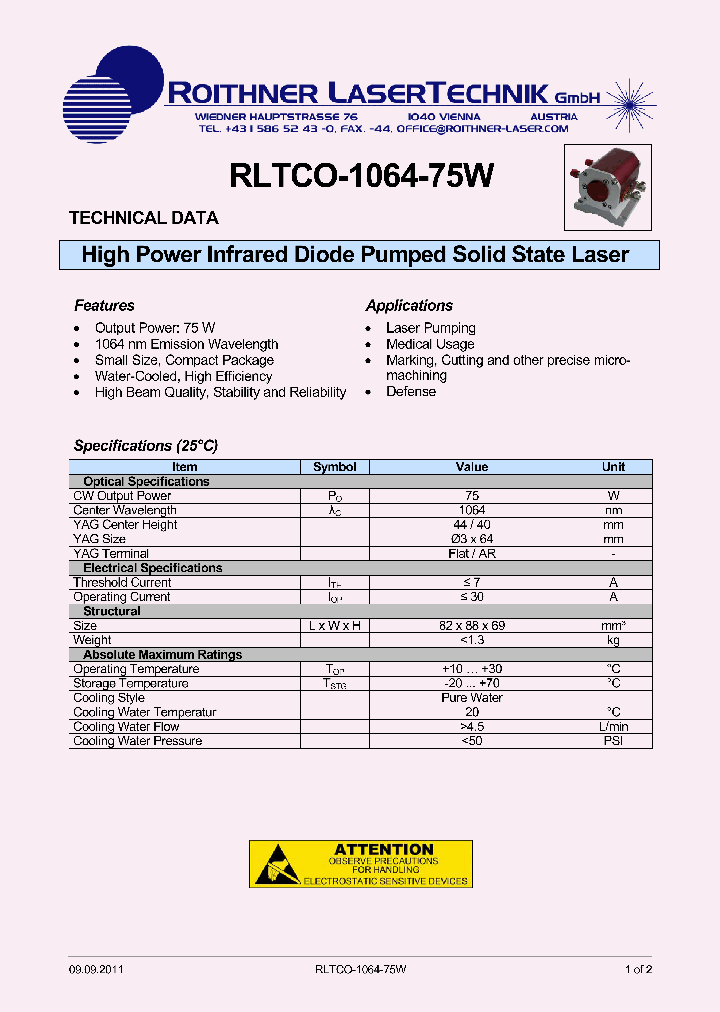 RLTCO-1064-75W_8216415.PDF Datasheet