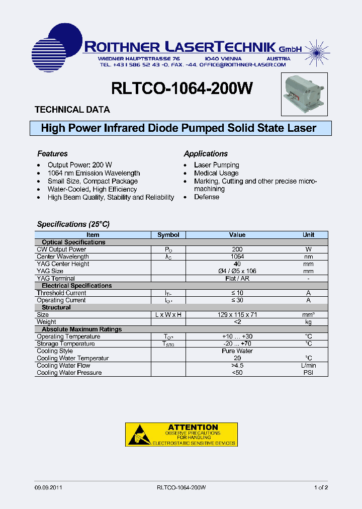 RLTCO-1064-200W_8216410.PDF Datasheet