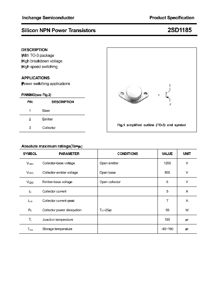 2SD1185_8221965.PDF Datasheet