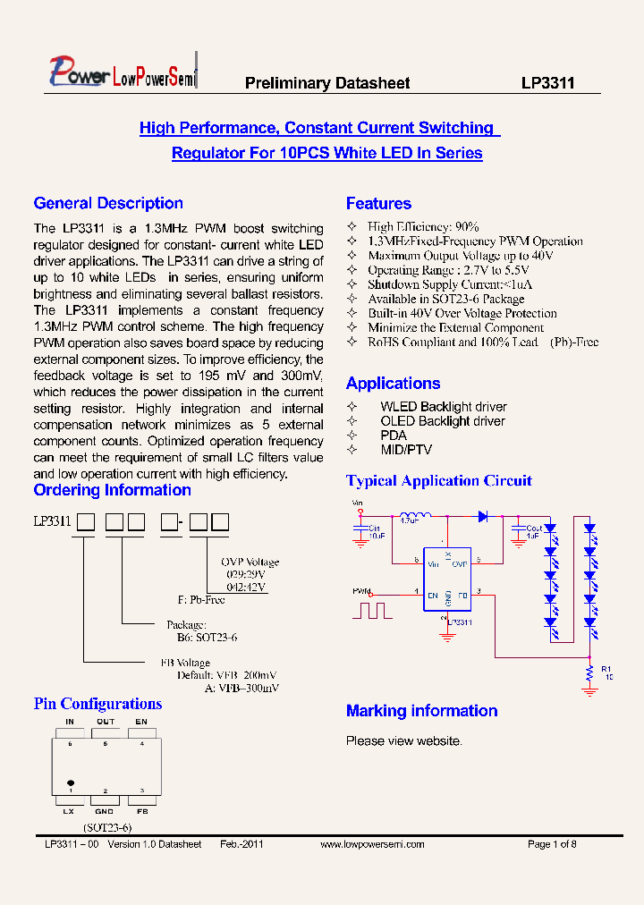 LP3311_8222356.PDF Datasheet