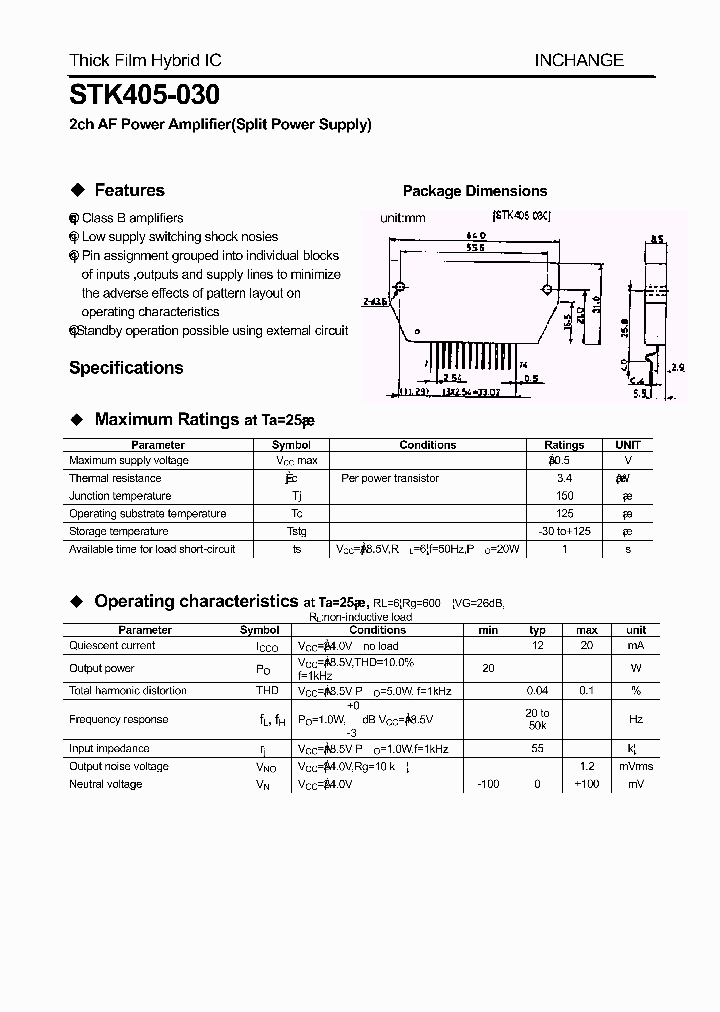 STK405-030_8223305.PDF Datasheet