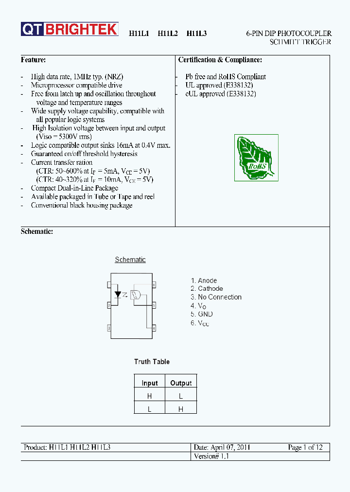H11L1_8224202.PDF Datasheet