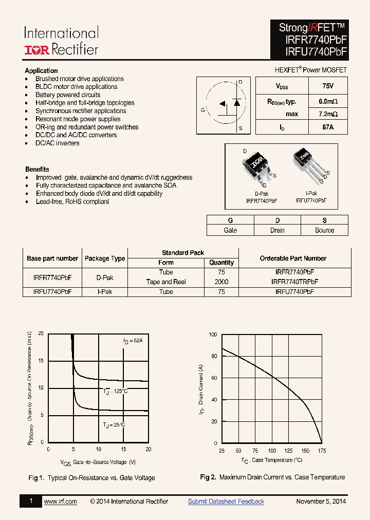 IRFR7740PBF-15_8224535.PDF Datasheet