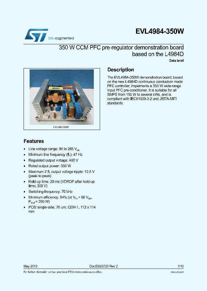EVL4984-350W_8230347.PDF Datasheet