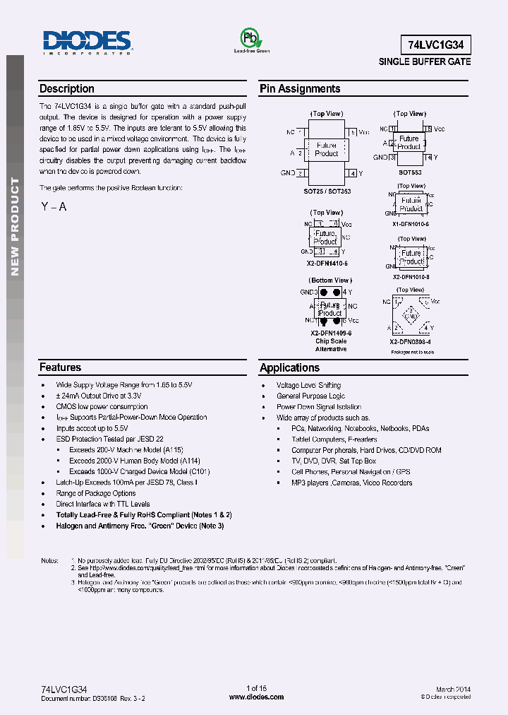 74LVC1G34FS3-7_8231609.PDF Datasheet