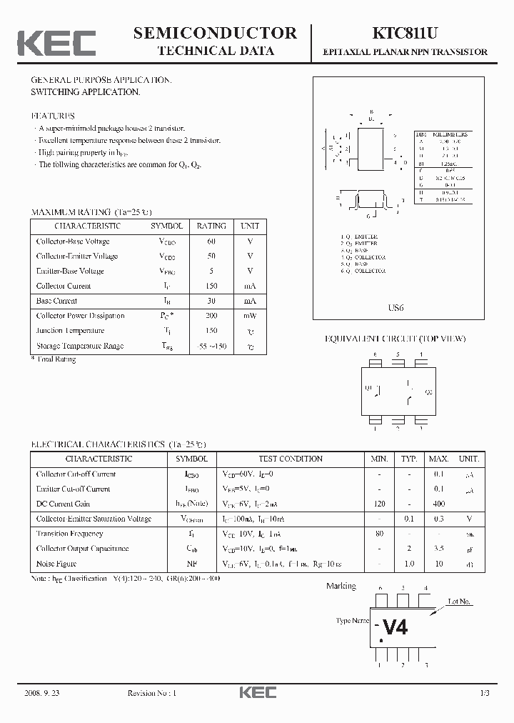 KTC811U-15_8233606.PDF Datasheet