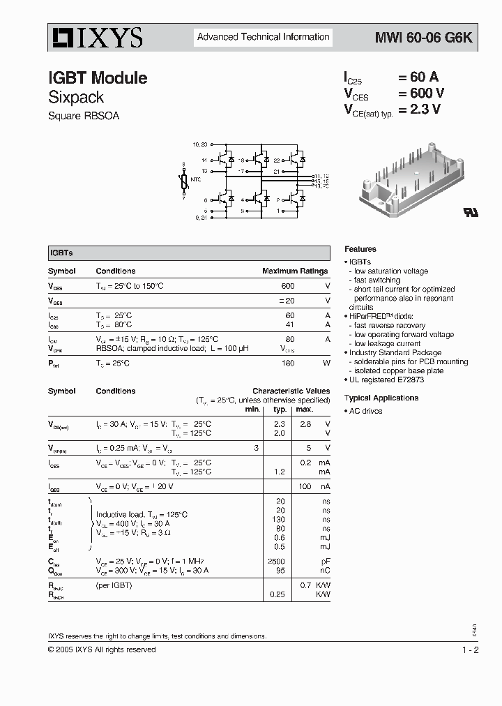 MWI60-06G6K_8234439.PDF Datasheet