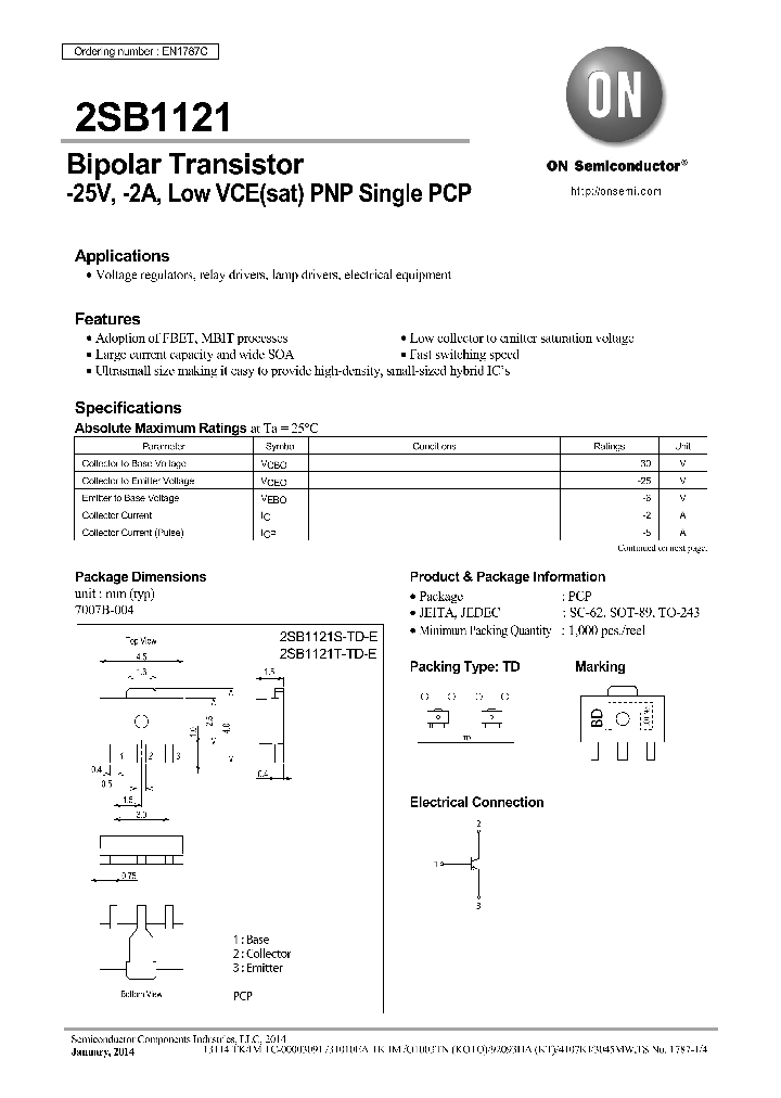 2SB1121_8234502.PDF Datasheet