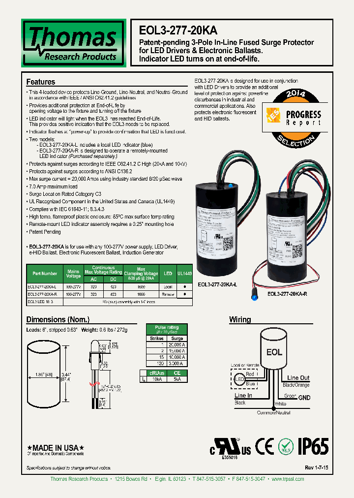 ESP-125-15_8235216.PDF Datasheet