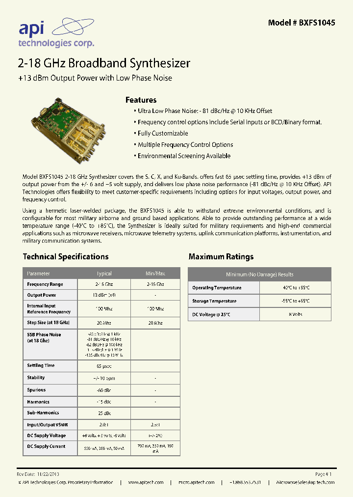 BXFS1045_8237371.PDF Datasheet