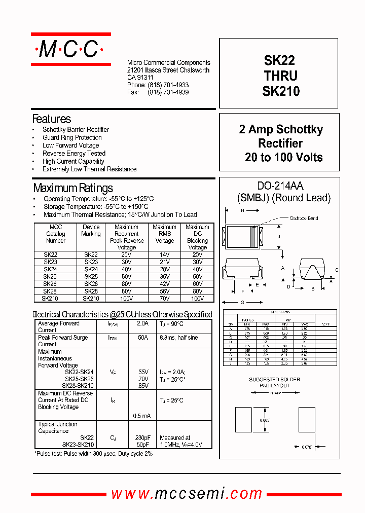 SK23_8238765.PDF Datasheet