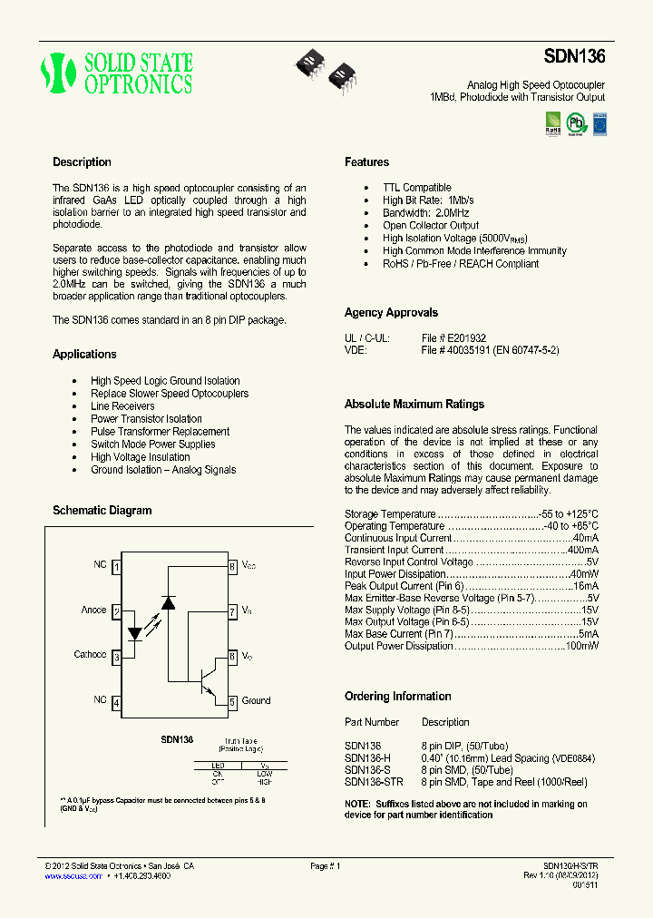 SDN136_8239417.PDF Datasheet