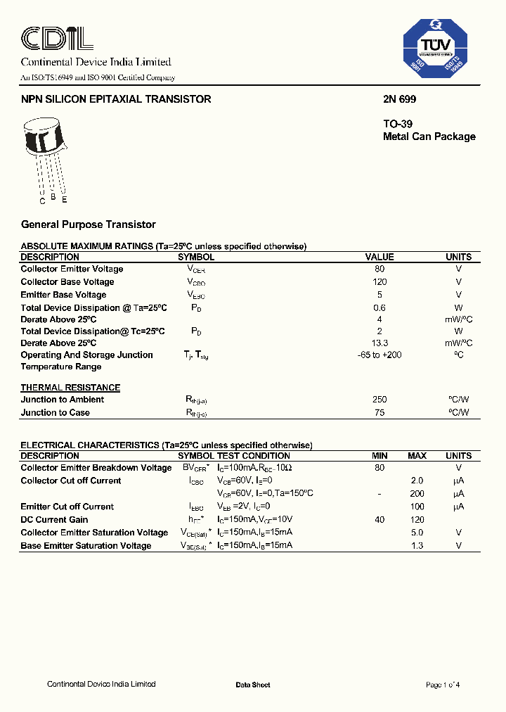 2N699_8240479.PDF Datasheet