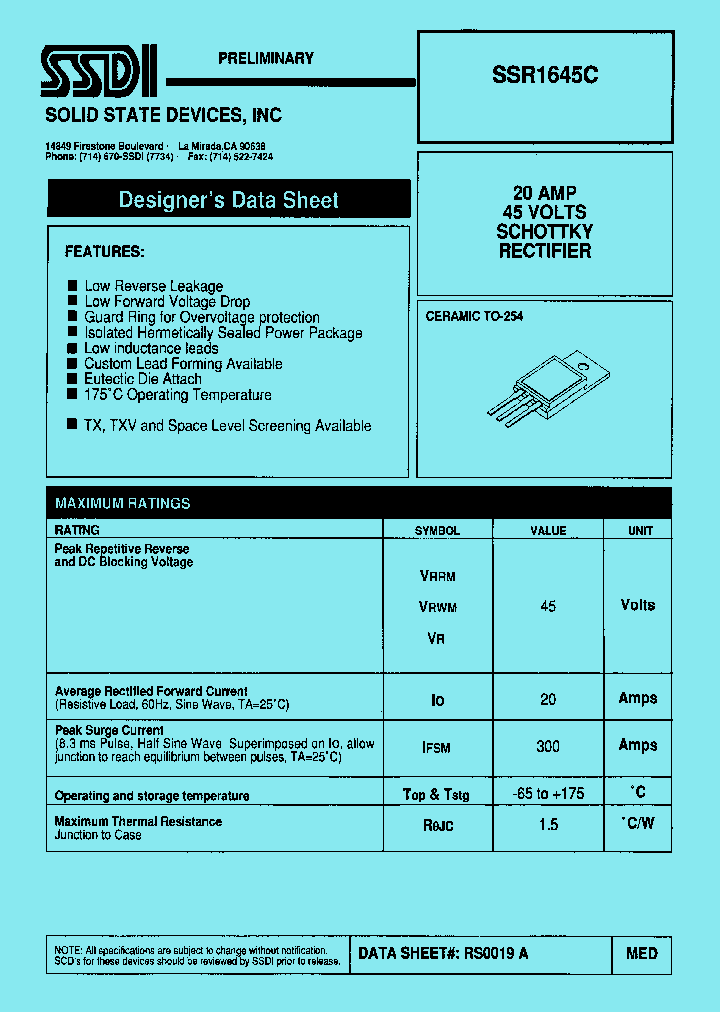 RS0019-15_8247283.PDF Datasheet