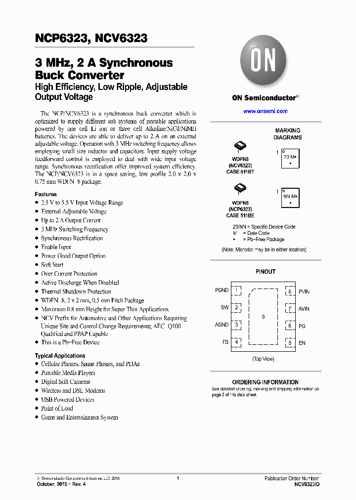 NCP6323_8252475.PDF Datasheet