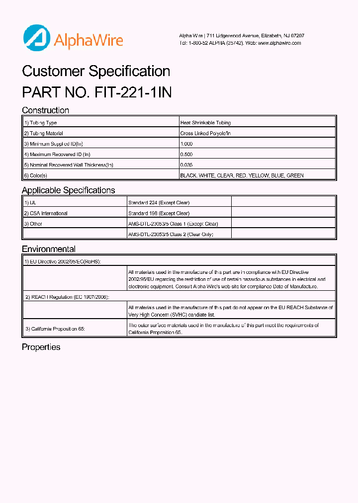 FIT-221-1IN_8254635.PDF Datasheet