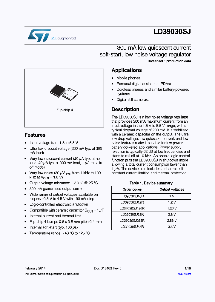 LD39030SJ33R_8255927.PDF Datasheet