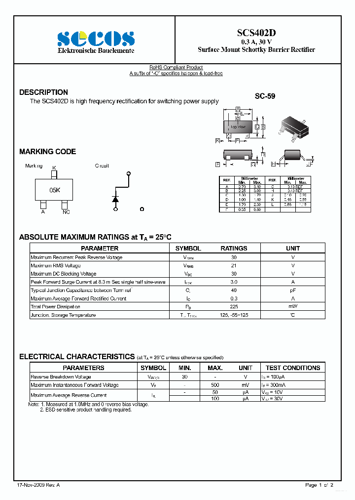 SCS402D_7856785.PDF Datasheet