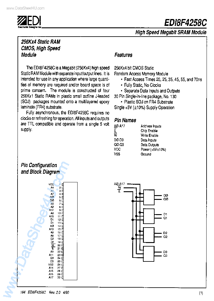 EDI8M4258C_7861721.PDF Datasheet