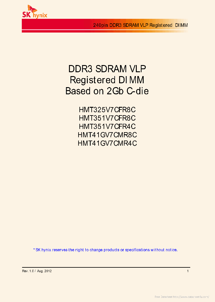 HMT325V7CFR8C_7866055.PDF Datasheet