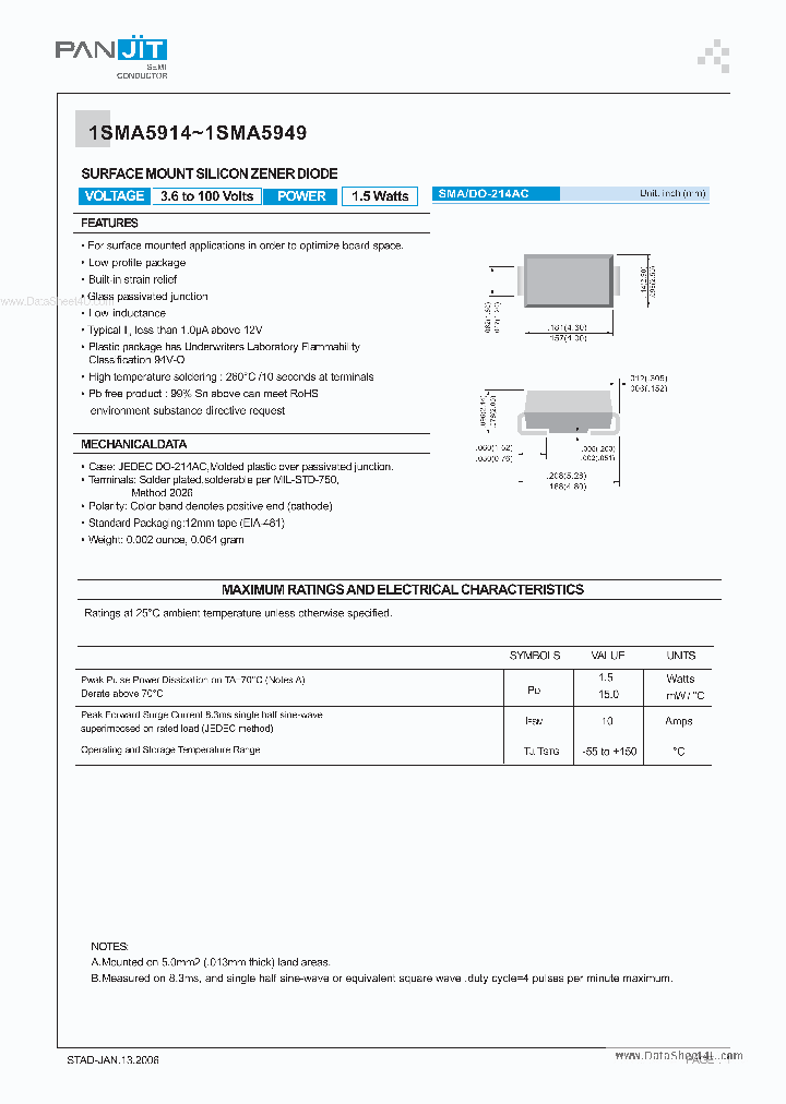 1SMA593X_7866688.PDF Datasheet