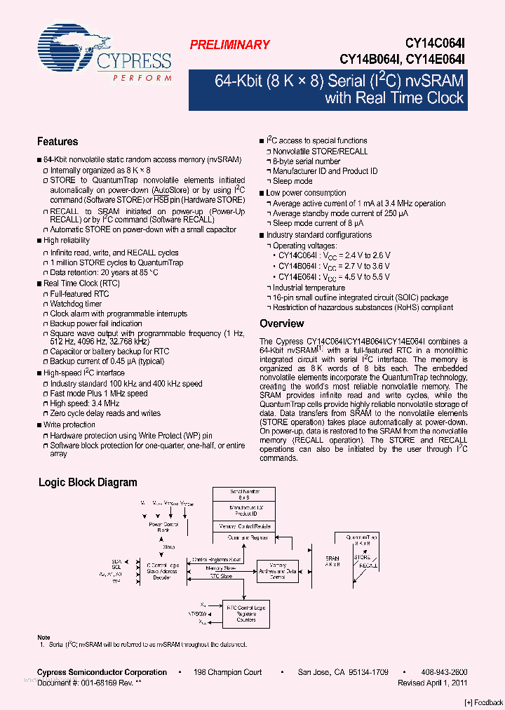 CY14C064I_7867009.PDF Datasheet