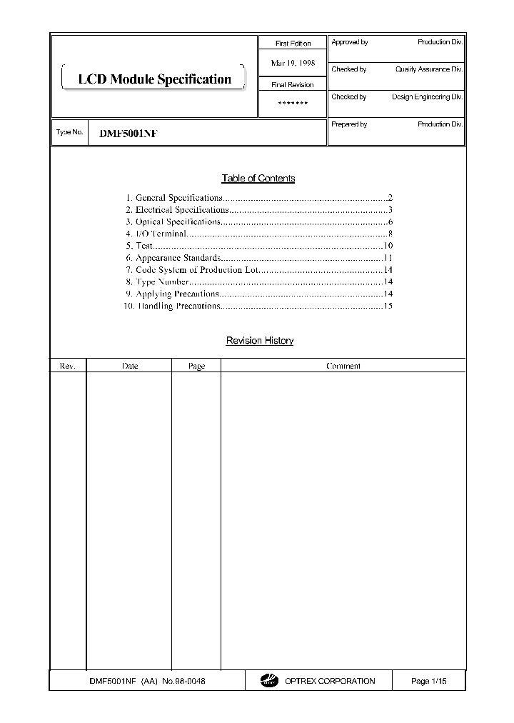 DMF5001NF_7873397.PDF Datasheet