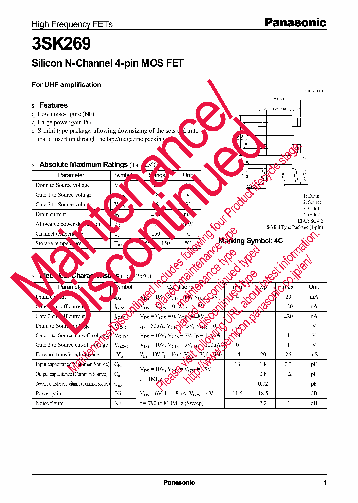 3SK0269_8281263.PDF Datasheet