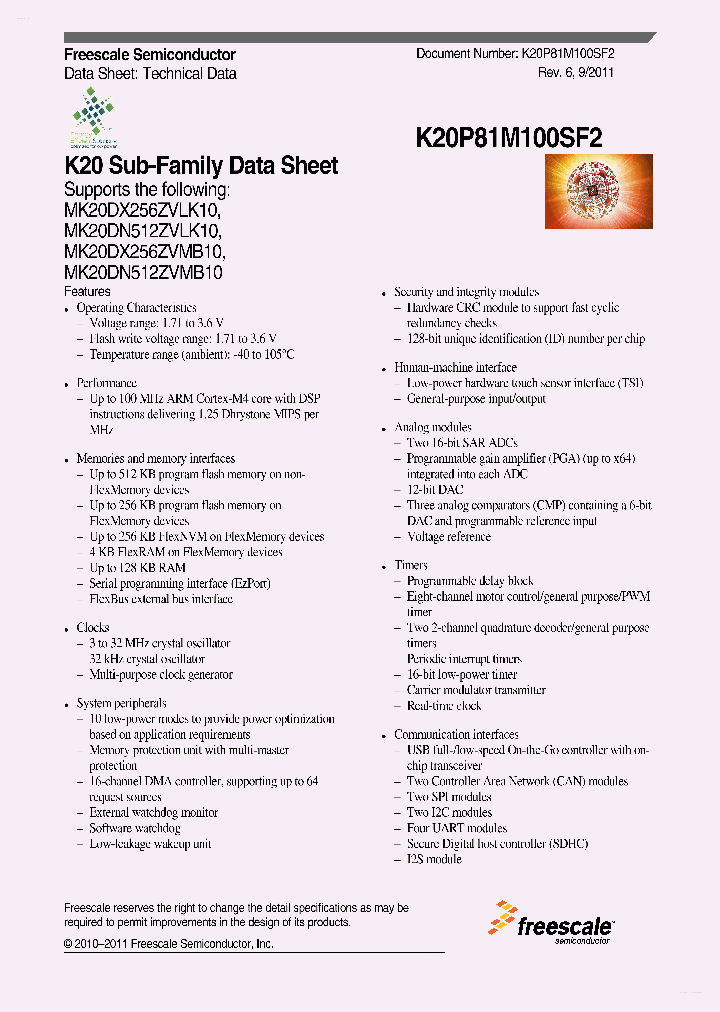 MK20DN512ZVMB10_7882178.PDF Datasheet