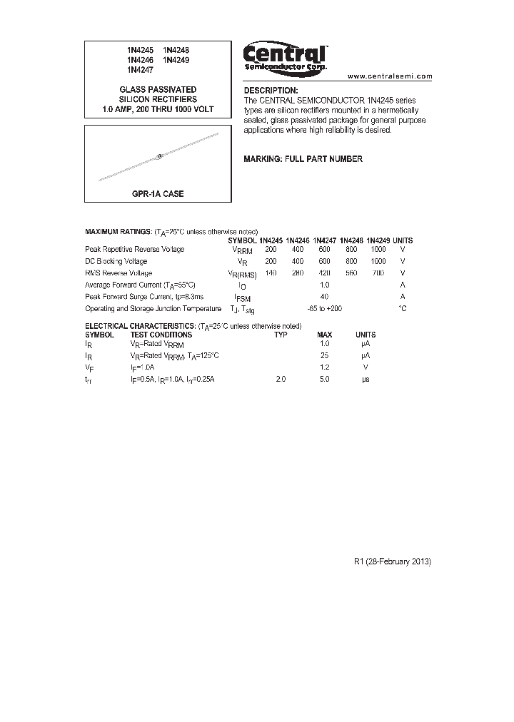 1N4245_8282201.PDF Datasheet