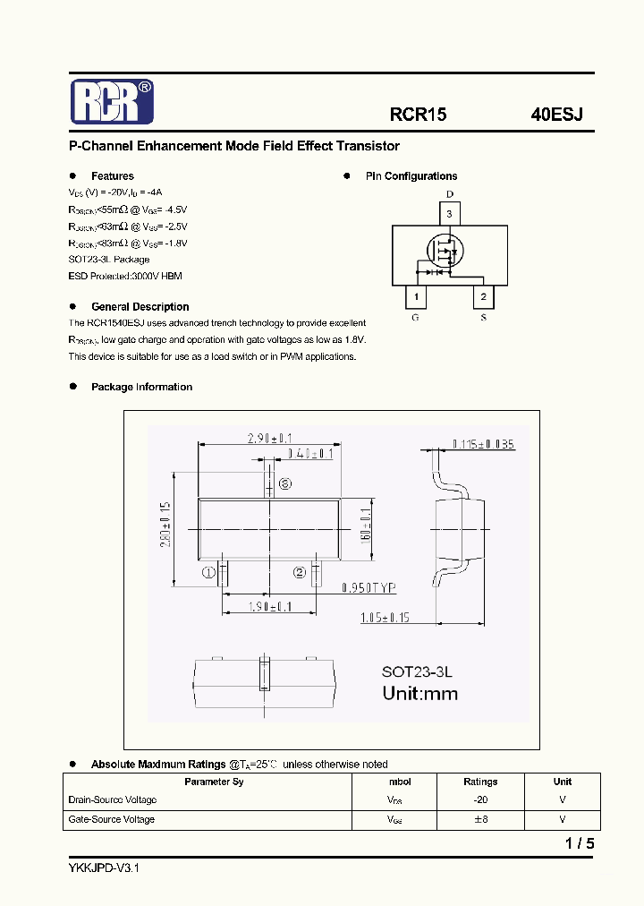 RCR1540ESJ_7882400.PDF Datasheet