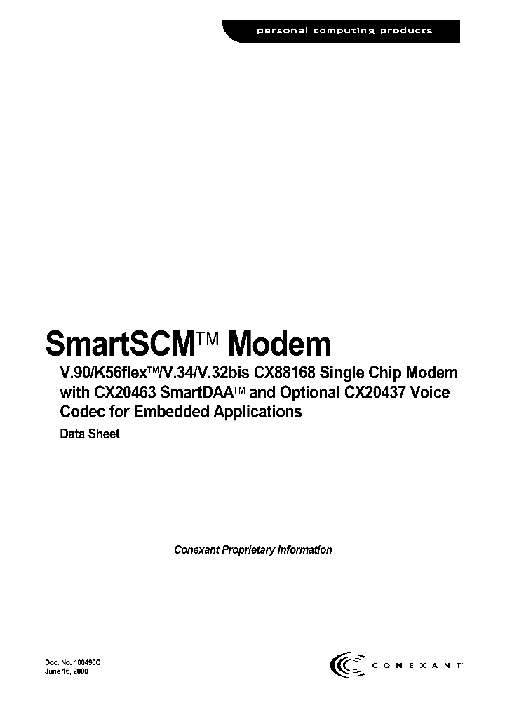 CX20463LSD_8283160.PDF Datasheet