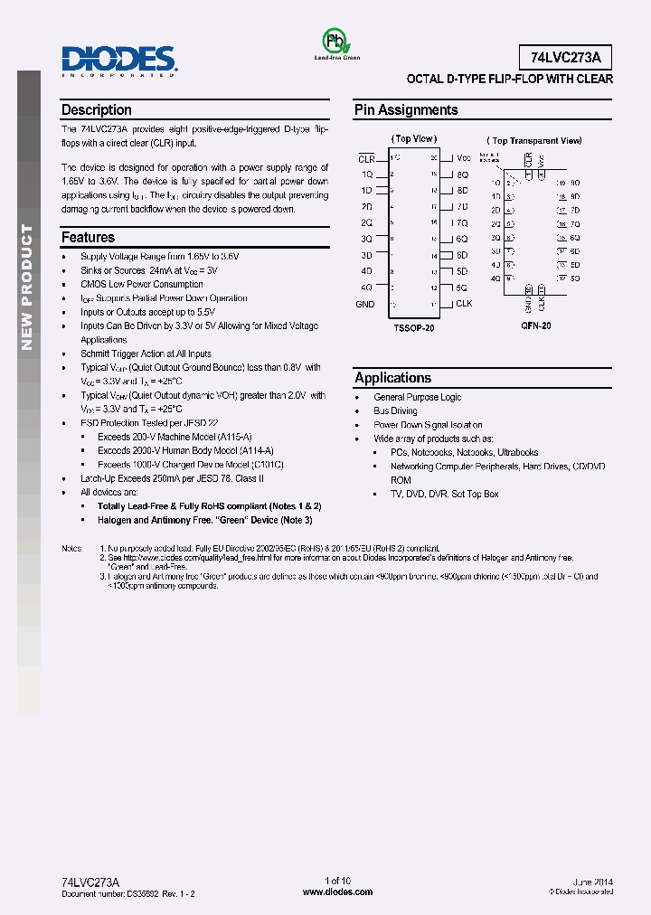 74LVC273AQ20-13_8285338.PDF Datasheet