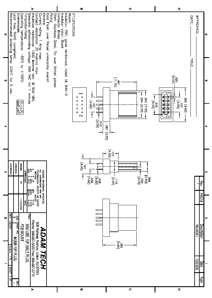 MUSB-10P-PLUG_8286738.PDF Datasheet