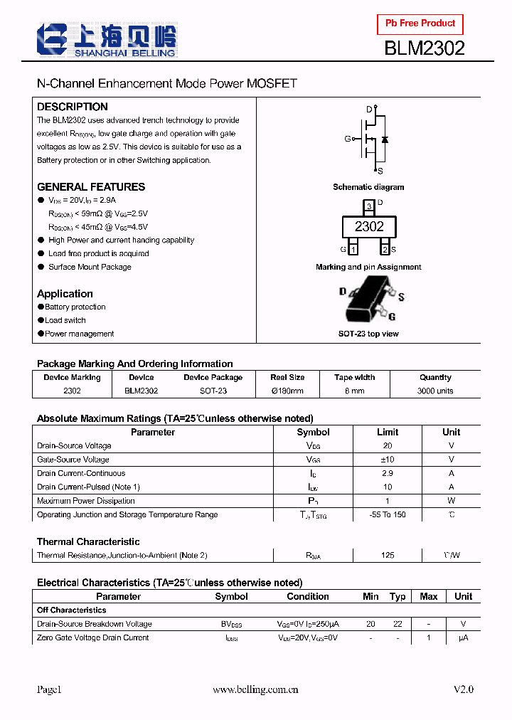 BLM2302_8287042.PDF Datasheet