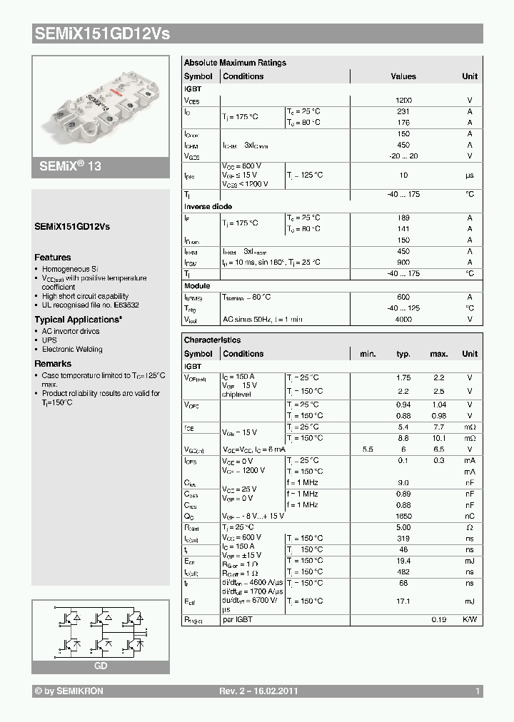 SEMIX151GD12VS_7905579.PDF Datasheet