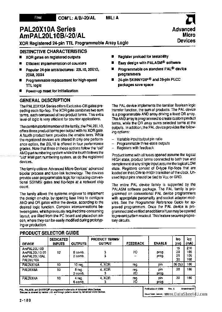 AMPAL20L10AL_7909209.PDF Datasheet