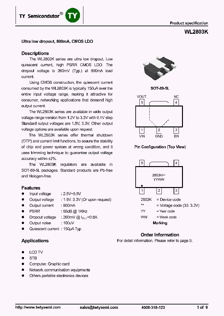 WL2803K_8289590.PDF Datasheet