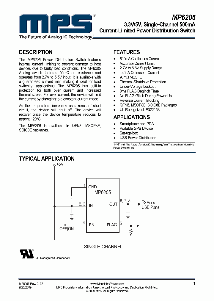 MP6205_8293927.PDF Datasheet