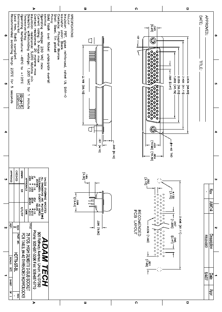 HDT78-ST-BL_8296611.PDF Datasheet