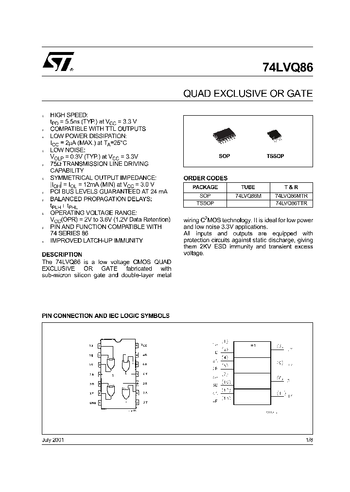 74LVQ86TTR_8300353.PDF Datasheet
