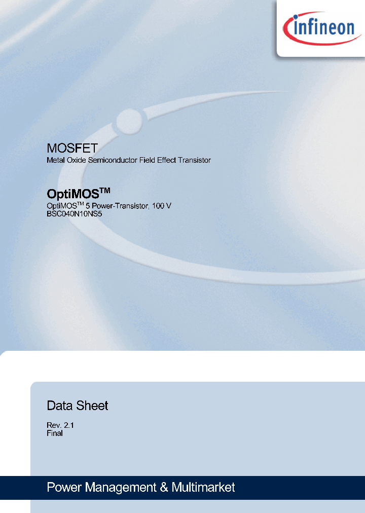 BSC040N10NS5_8301902.PDF Datasheet