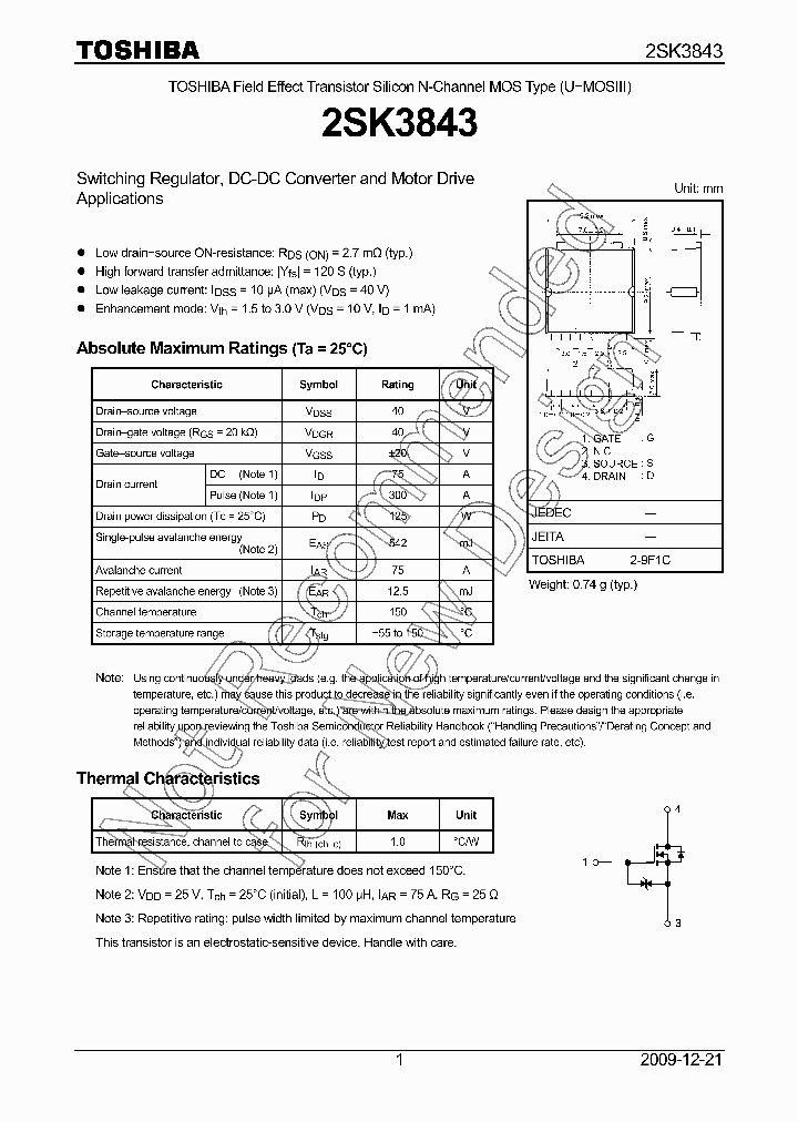 2SK3843_8308206.PDF Datasheet