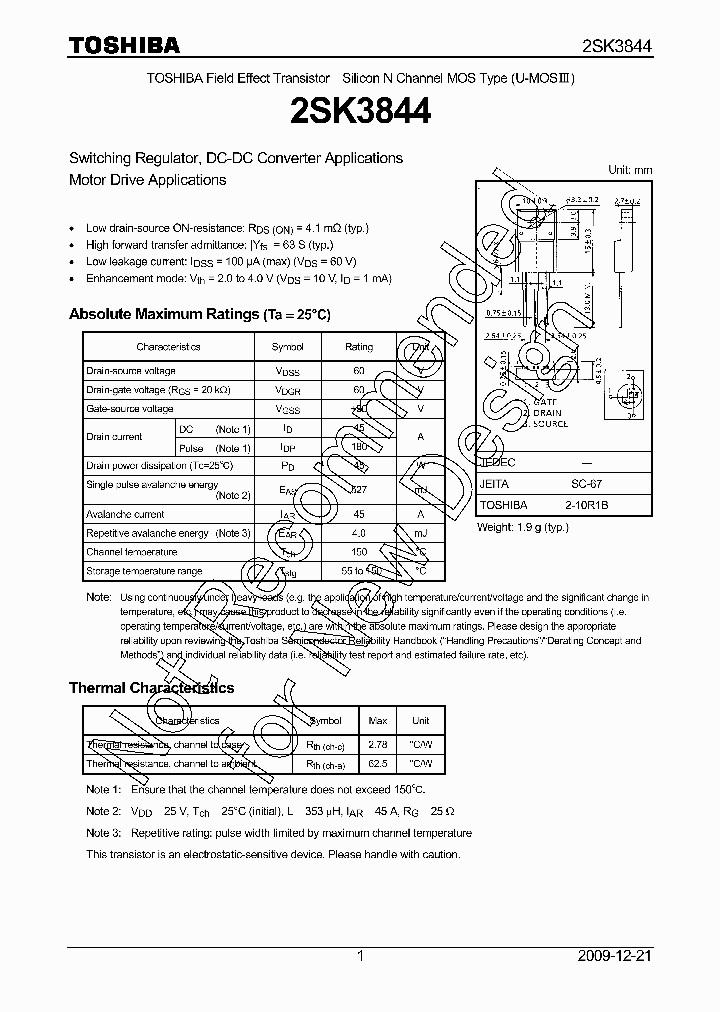 2SK3844_8308207.PDF Datasheet