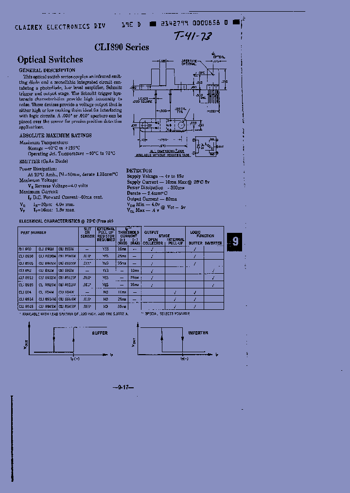 CLI8914W_8308548.PDF Datasheet