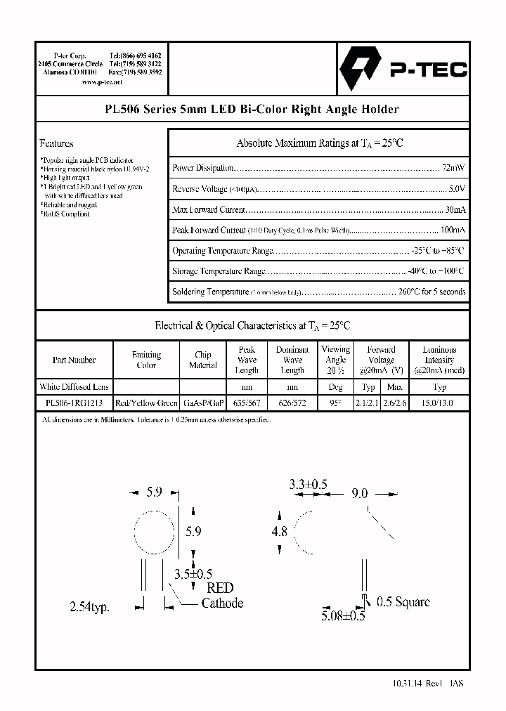 PL506-1RG1213_8308801.PDF Datasheet