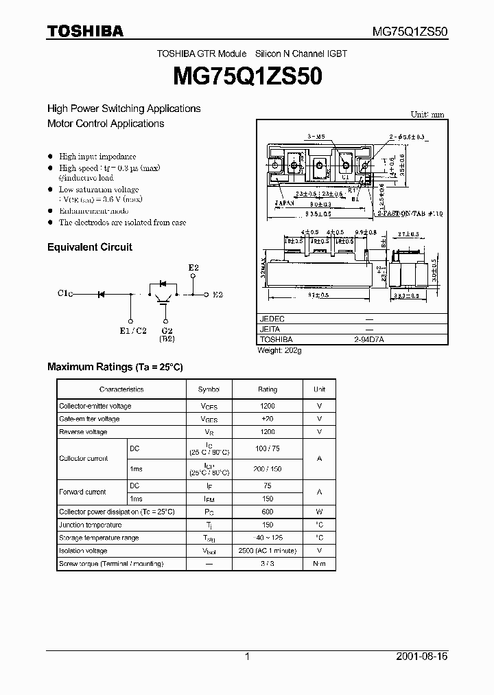MG75Q1ZS50_8309352.PDF Datasheet