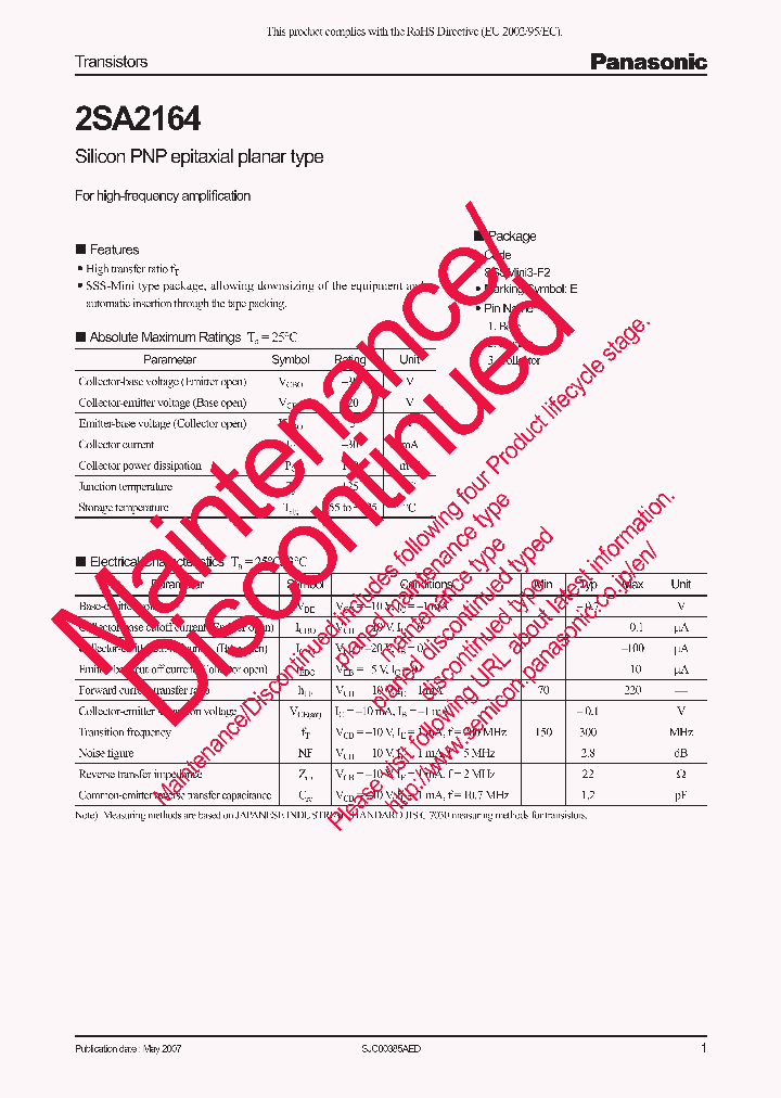 2SA2164G_8310838.PDF Datasheet