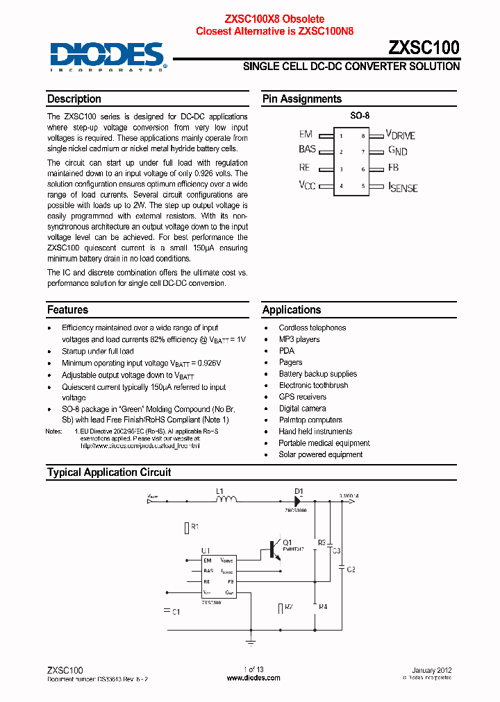 ZXSC100N8_8313916.PDF Datasheet