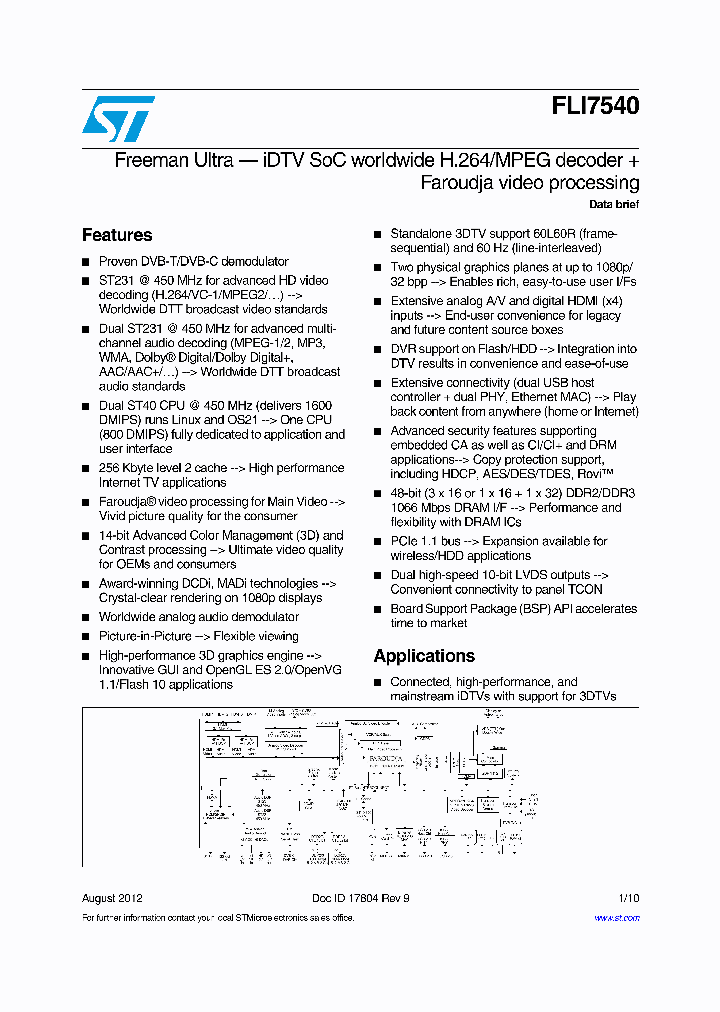 FLI7540-EABA_8316035.PDF Datasheet